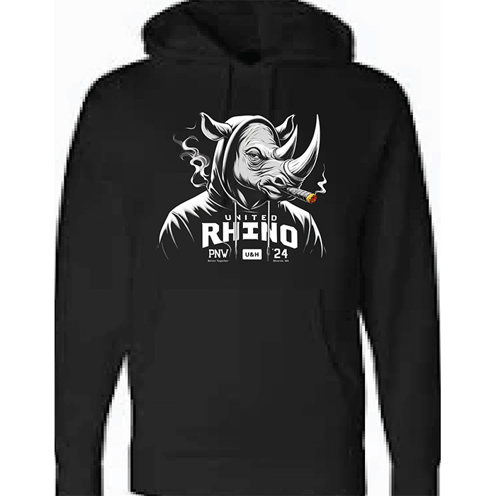 Rhino Hoodie Sweatshirt