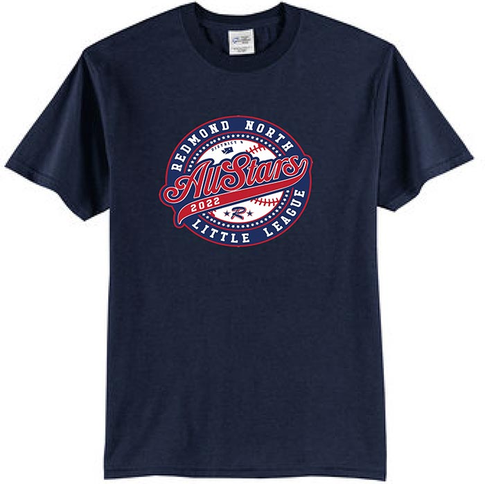 Redmond North Little League Adult Unisex Cotton T-shirt