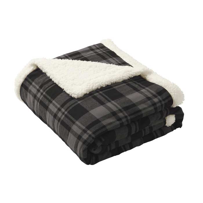 Port Authority ® Flannel Sherpa Blanket