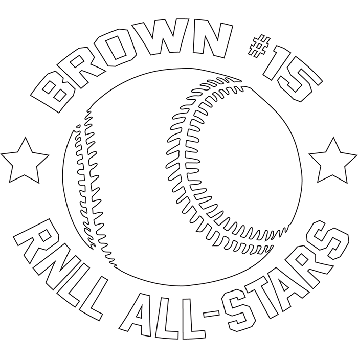RNLL All-Stars Window Decal